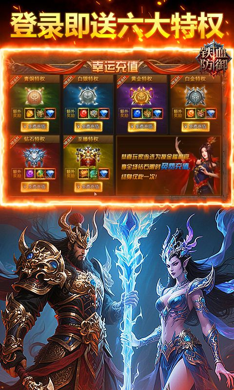铁血防御（3.5折沙城争霸）游戏截图0